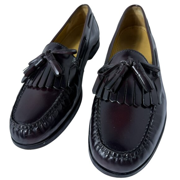 Cole Haan Other - Men’s Cole Haan Brown Leather Tassel Loafers – Size 10.5 D | EUC